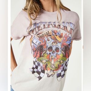 Metallica Nor Cal Graphic Tee Acid Wash Vintage Band Tee